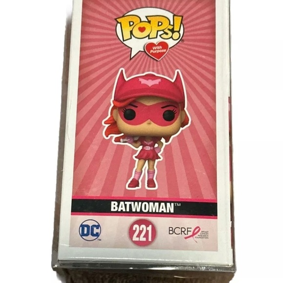 Funko POP! Pop With A Purpose Bombshells BATWOMAN #221 EXCLUSIVE! Vinyl Figure - Picture 4 of 6